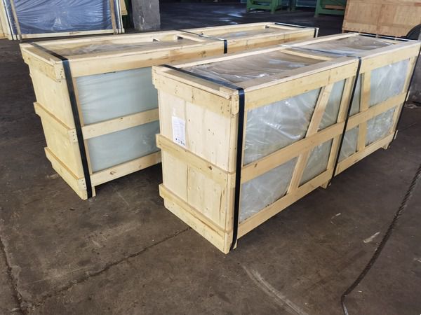 Shower door glass packing
