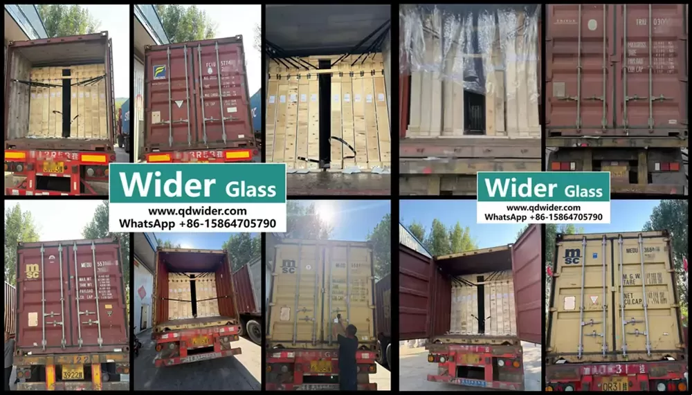Qingdao Wider Recent Glass & Mirror Shipments – Reliable Supply from China